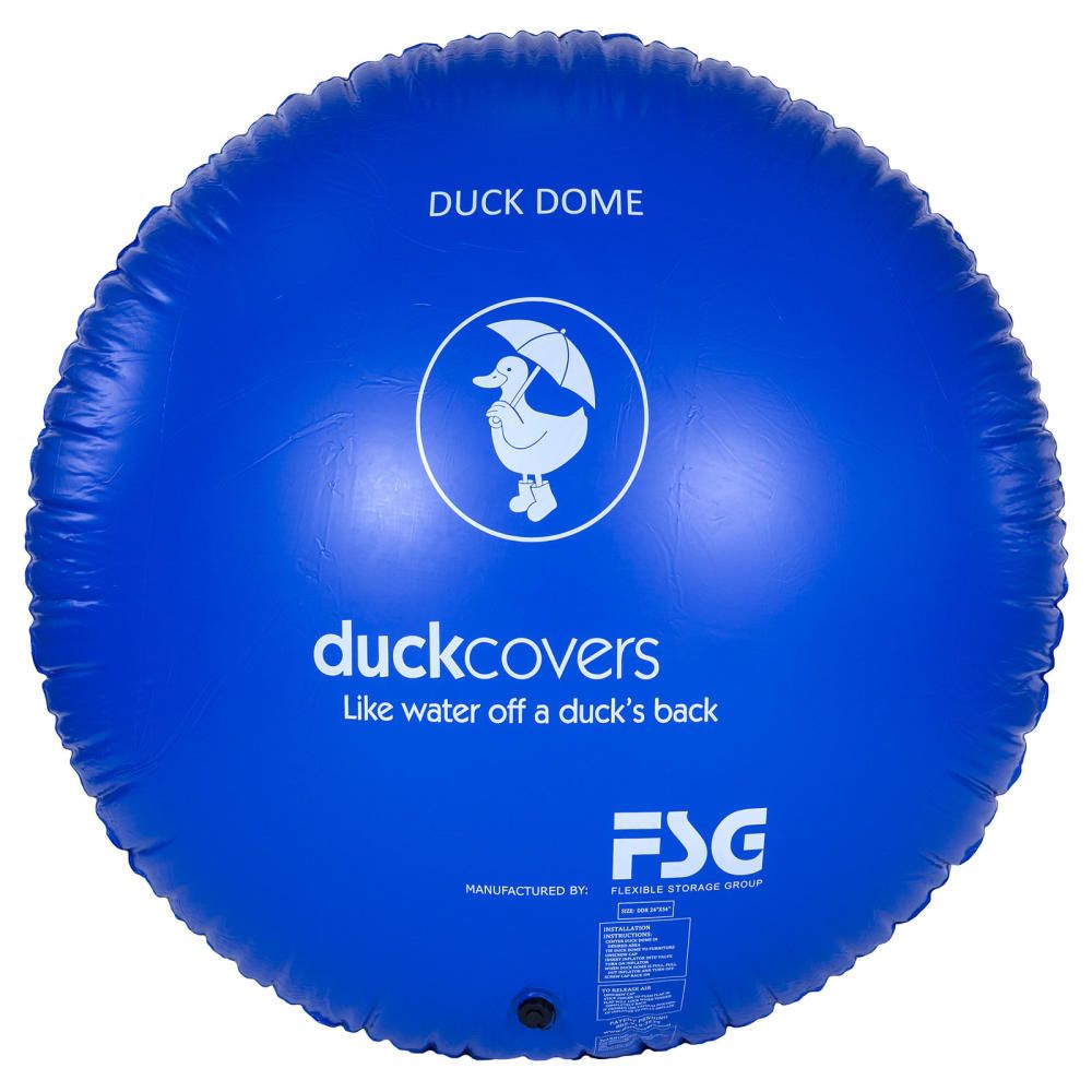 66L x 36W and Duck Dome Airbags Electric Air Pump Duck Covers Essential 90 Rectangular/Oval Table & Chair Set Cover with Duck Dome Airbag 