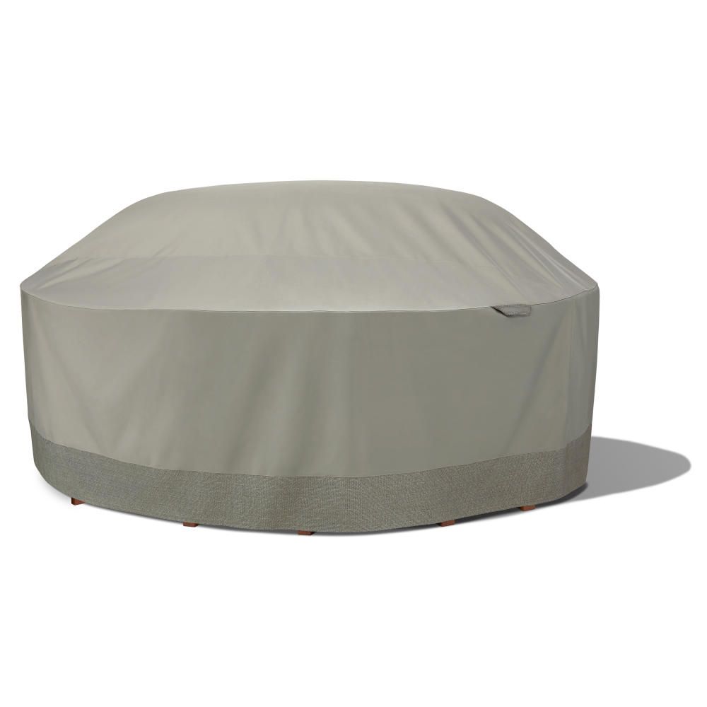Weekend Water-Resistant Outdoor Round Table & Chair Cover with 